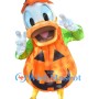 Donald Duck in Halloween Pumpkin Mascot Costume