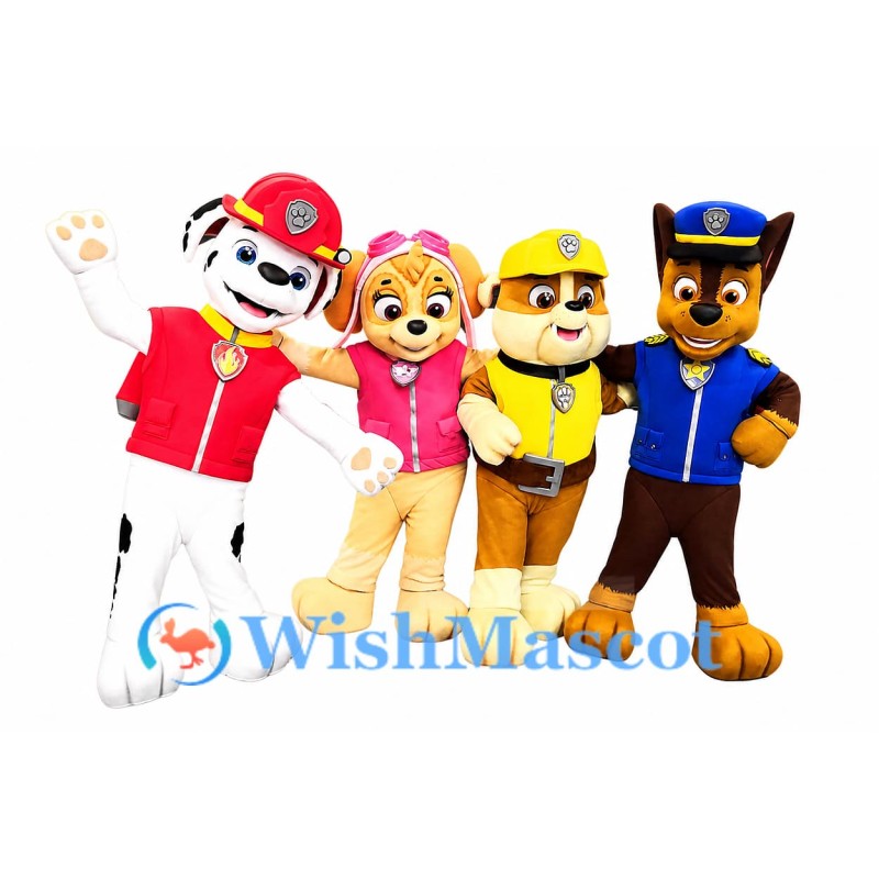 Cartoon Paw Patrol Mascot Costume