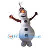 Olaf the Snowman Mascot Costume