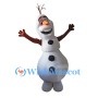 Olaf the Snowman Mascot Costume