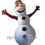 Olaf the Snowman Mascot Costume