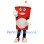 Red Coffee Cup Mascot Costume