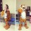 Realistic Tiger Mascot Costume