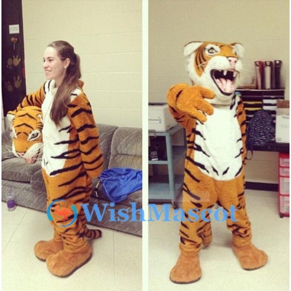Realistic Tiger Mascot Costume