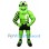 Green Football Man Mascot Costume