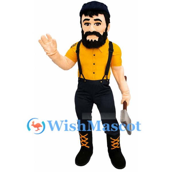 Lumberjack‌ Mascot Costume