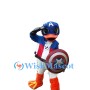 Captain America Oregon Duck Mascot Costume