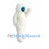 ‌Friendly White Yeti Mascot Costume