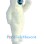 ‌Friendly White Yeti Mascot Costume