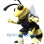Sporty Hornet‌ Mascot Costume