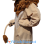 Cool Lion Mascot Costume