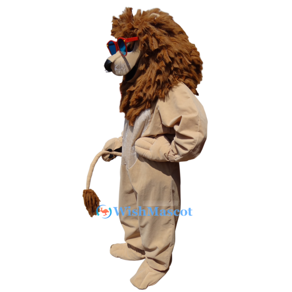 Cool Lion Mascot Costume