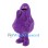 Purple Monster Mascot Costume