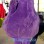 Purple Monster Mascot Costume