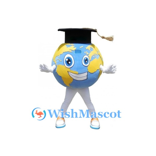 Graduation Earth Mascot Costume