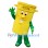 Yellow Trash Can Mascot Costume