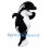 Orca Mascot Costume