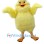 Adorable Yellow Chick Mascot Costume