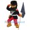 Brave Highlander Mascot Costume