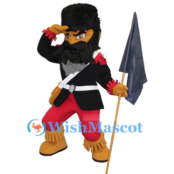 Brave Highlander Mascot Costume