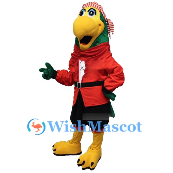 ‌Parrot Pirate Mascot Costume
