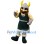 Cheerful Viking Mascot Costume