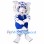 Lovely White Tiger Mascot Costume