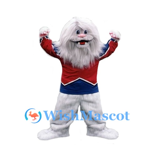 Yeti Mascot Costume