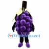 ‌Purple Grape Mascot Costume
