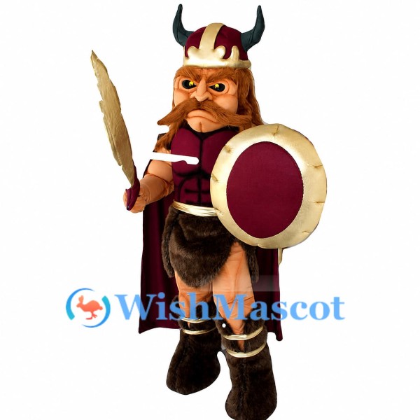 Power Viking Warrior Mascot Costume