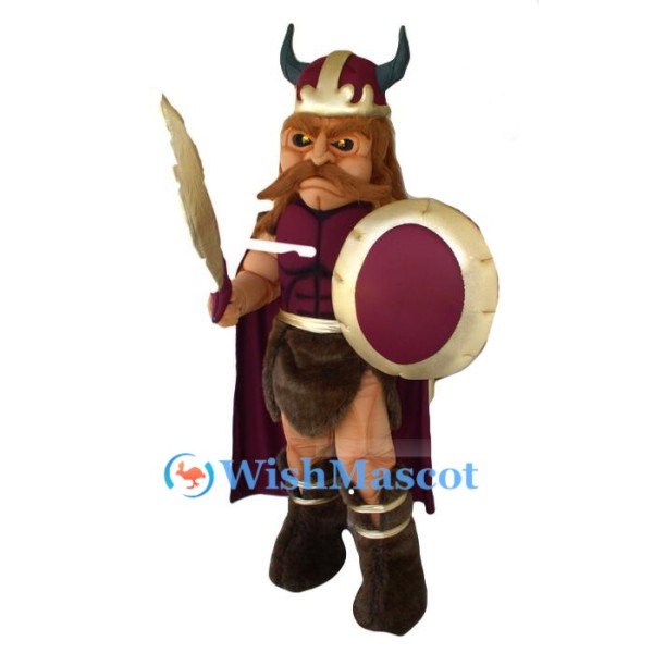 Power Viking Warrior Mascot Costume