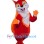 Cheerful Red Squirrel Mascot Costume