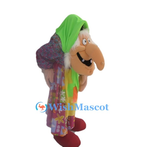Ugly Witch Mascot Costume
