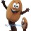Cute Almond Mascot Costume
