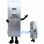 Cute Refrigerator Mascot Costume