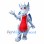 Custom Blue Dragon Mascot Costume