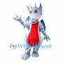 Custom Blue Dragon Mascot Costume