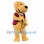Red - Vested Plush Dog Mascot Costume