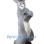 Plush Donkey Mascot Costume