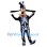 Skeletal Goofy Halloween Mascot Costume