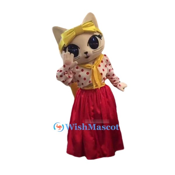Party Cat Mascot Costume