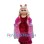 Red ‌Miss Piggy Mascot Costume