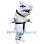 Karate Shark Mascot Costume