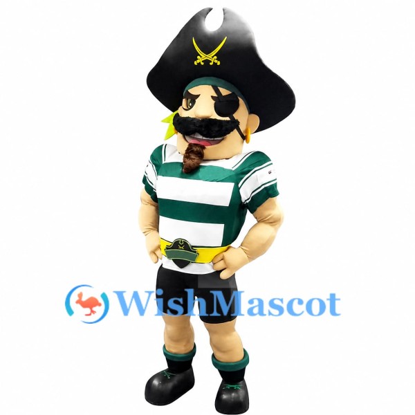 Power Pirate Mascot Costume