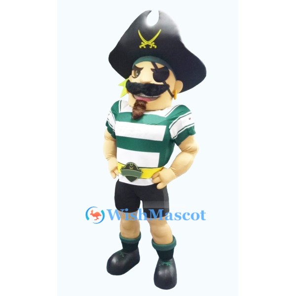 Power Pirate Mascot Costume