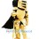 Golden Armored Knight‌ Mascot Costume