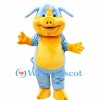 Yellow Pig Mascot Costume