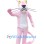 Pink Panther Mascot Costume