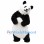 Realistic Panda Mascot Costume