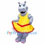 Beautiful Hippo Mascot Costume